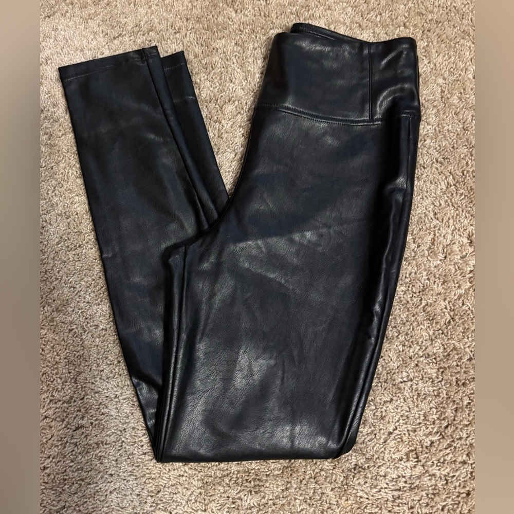 Dex Faux Leather Stretch Leggings